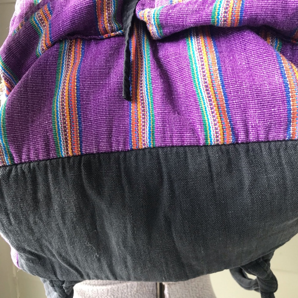 Purple Cloth backpack - Picture 11 of 13